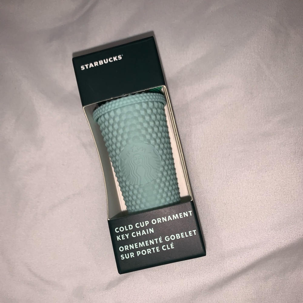 2021 STARBUCKS KEYCHAIN BLUE